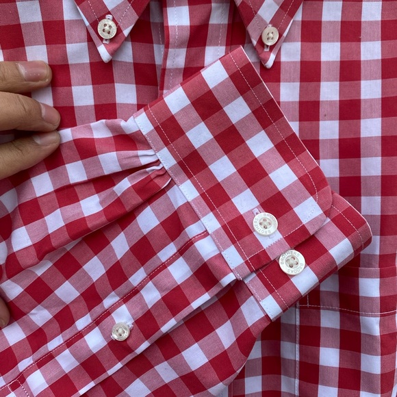 Brooks Brothers Red Checkered Shirt - Picture 4 of 10